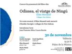 L'editorial Edicions 96 presenta dem al Palau de la Msica el llibre-disc 'Odissea'