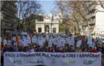 Manifestaci dels agricultors a Favara per a reclamar mesures davant la pujada histrica de costos i la crisi de preus