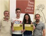 Mar Ginesta Hernndez i Josep Xavier Alarcn, guanyadors dels XXIII Premis Literaris Ciutat de Carcaixent