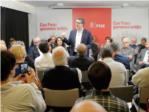 Patxi Lpez, precandidato a la Secretara General del PSOE, se rene con los socialistas de Benifai