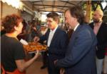 Rodrguez destaca la importncia de la Fira Gastronmica de L'Alcdia per al producte i el comer local