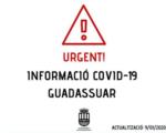 Sanitat alerta a Guadassuar de que est prop dels 2.000 contagis per cada 100.000 habitants