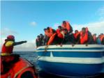 Se hunde un barco con 147 inmigrantes a bordo en el Mediterrneo