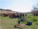 Shan plantat 150 arbres al riu Magre al seu pas per Algemes