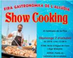 Show Cooking a la Fira Gastronmica de l'Alcdia amb Toni Carceller i Jorge Esteban