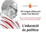 Oberta la matrcula per al XII Congrs d'Educaci Josep Llus Bausset de l'Alcdia
