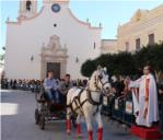 Sollana celebra dem la tradicional benedicci danimals en honor a Sant Antoni