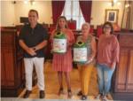 Sueca entrega els dos mini igls sortejats en la campanya 'Moviment Banderes Verdes de Ecovidrio'