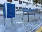 Sueca installa tamb papereres fabricades amb material reciclable recollit pels escolars de Sueca