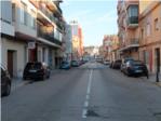 Treballs d'asfaltat a Sueca en l'Avinguda Vila i Honor de Corbera