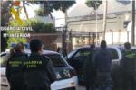 Tres detinguts per robatoris en cases de camp i gasolineres a Alzira, Carcaixent, Castell, Alberic i Massalavs