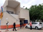 Visita a la seu de Protecci Civil a Almussafes desprs de les millores escomeses