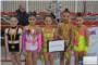 El Club de Gimnasia Rtmica Ciutat de Carlet consigue cuatro oros y una plata en el Trofeo Mediterrneo