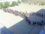 Alumnos de los institutos de Alzira se niegan a volver a clase por el calor