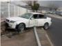 La lluvia cada en Alzira esta maana provoca un accidente de trfico con 4 heridos