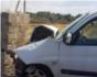 Herido el conductor de una furgoneta al salirse de la carretera y colisionar contra un muro en Alzira