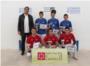Tres jugadors del Club de Pilota Valenciana dAlmussafes en la final de la X Lliga dEscala i Corda