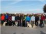 15 personas ciegas de la Comunidad Valenciana y sus perros gua recorren el Camino de Santiago
