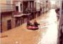 En octubre de 1982 la Ribera supero los 1.000 litros por m2 de lluvia