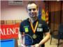El jugador de Sueca Raul Cuenca sha proclamat campi dEspanya de Billar al Quadre 47/2