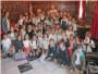 Los alumnos del Colegio La Encarnacin visitan el Ayuntamiento de Sueca