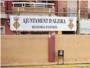 Se repite el error en un escudo de Alzira, esta vez en un cartel del Campo de deportes Venecia