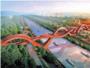 Un puente ondulado en China que desafiar a la lgica