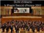 Alberic homenatja a la Societat Uni Musical per la seua victria