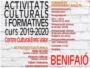 Benifai programa una mplia oferta d'activitats culturals i formatives per al curs 2019/2020