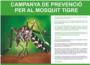 Campanya mediambiental a Benifai contra el mosquit tigre