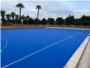 Castell ha finalitzat les obres en la pista multiesportiva exterior del poliesportiu municipal Antoni Escuriet