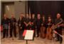 El claustre de lEspai Joan Fuster de Sueca acull l'orquestra local Sonitus Venti