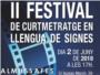 Almussafes acull el II Festival de Curtmetratges en Llengua de Signes