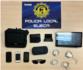La Policia Local de Sueca det als presumptes autors de robatoris amb fora en diversos vehicles