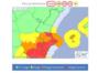 L'Agncia Estatal de Meteorologia eleva per a dem dijous l'alerta mxima (nivell roig) per pluges al litoral sud de Valncia