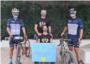 Mario Bou i Oscar Vicens, dos ciclistes vens de Guadassuar, van realitzar un repte solidari en favor d'Inma Bosc