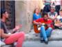 Msicos y artistas callejeros | Flamenco en una calle de Cceres