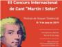 Poliny de Xquer obri les inscripcions al III Concurs Internacional de Cant Martn i Soler