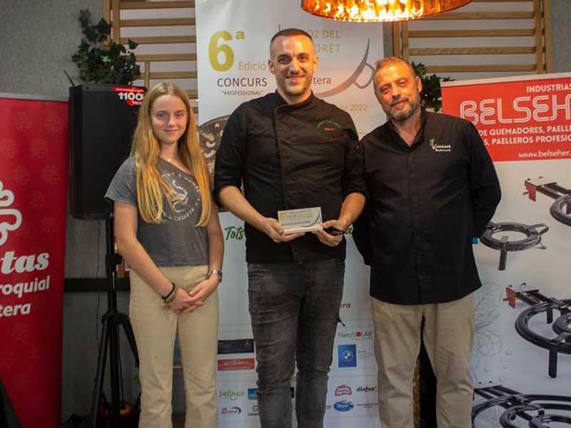 El restaurant L’Alfàbega d’Alginet ha obtingut el segon premi del 'Concurs d’Arròs del Senyoret  de Bétera'
