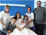 El primer beb de la Ribera es de Alzira y naci a las 2:10 horas