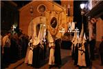Doseles, traslados y procesiones marcan el inicio de la Semana Santa en Algemes