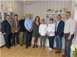 El Ayuntamiento de Algemes, EMPAL y ACSA han visitado esta maana la empresa Cupcakes and Dreams