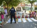 Lescola Infantil Municipal Salvador Bosch d'Alginet ensenya als menuts a ser bons vianants