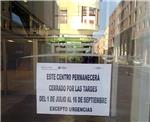 El PSPV de la Ribera critica que, un estiu ms, es tanquen per la vesprada els centres de salut