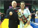 La karateca de Carlet, Sheila Fallado, tercera en el Campeonato Europeo Sub-22 de Karate