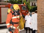 El Centro de Salud de Carcaixent realiza con xito un simulacro de evacuacin por incendio
