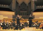  La Orquesta del Conservatorio Perfecto Garca Chornet de Carlet actu en el Palau de la Msica