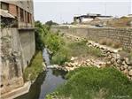 El estancamiento de aguas en el barranco de La Casella puede causar un problema de salud pública