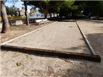 El Ayuntamiento de Algemes construye tres nuevas pistas de petanca en el Carrascalet