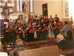 El Cor Madrigal de Benifai va oferir el seu concert a lesglsia parroquial